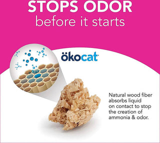 Okocat Super Soft Clumping Natural Wood Litter