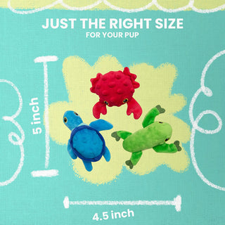 Snugarooz Lil' Ocean Buddies 3-Pack Plush Toys