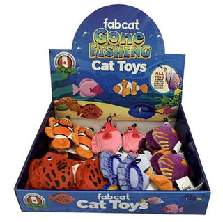 Fabcat Gone Fishing Catnip Toys