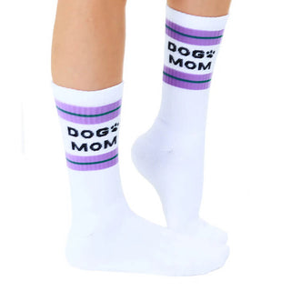 Living Royal "Dog Mom" Classic Crew Socks