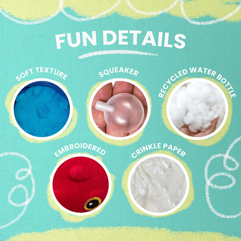 Snugarooz Lil' Ocean Buddies 3-Pack Plush Toys