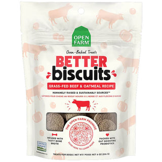 Open Farm Better Biscuits Beef & Oatmeal