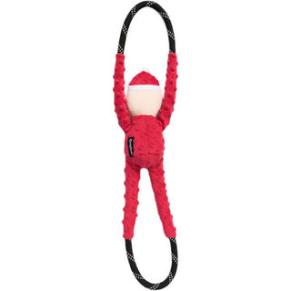 Zippy Paws Holiday Ropetugz Santa