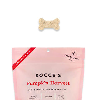 Bocce's Bakery Pumpk'n Harvest Crunchy Biscuits