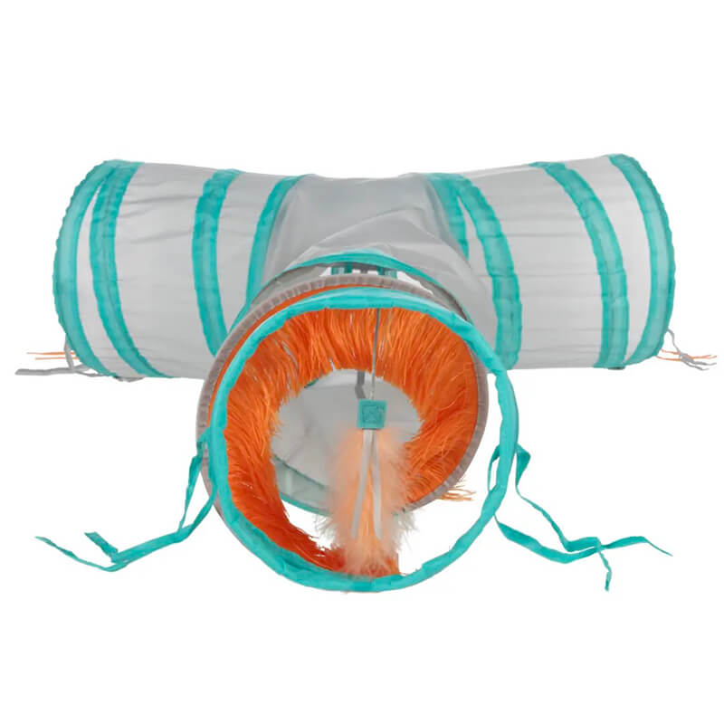 SmartyKat Fringe Frenzy Triple Tunnel