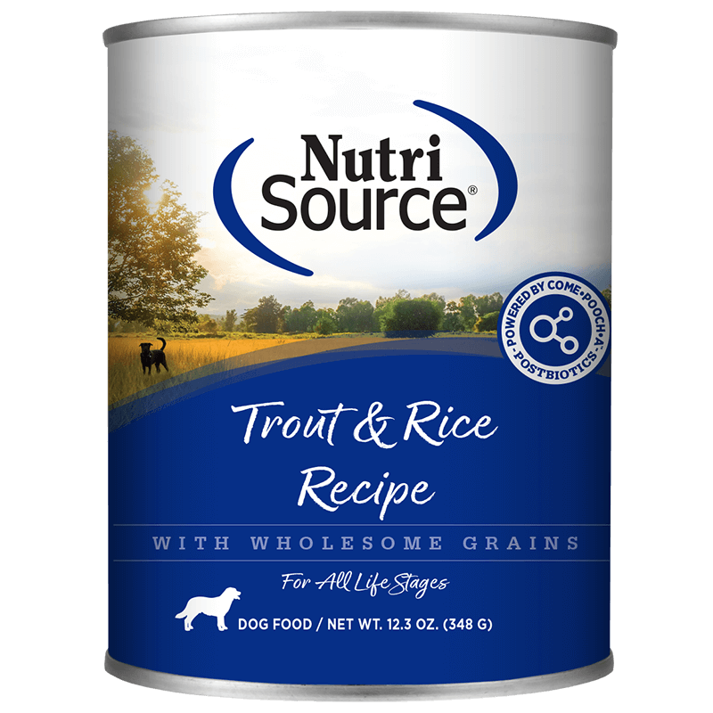Nutrisource Trout & Rice Recipe