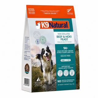 K9 Natural Beef & Hoki Feast Freeze-Dried Dog Food