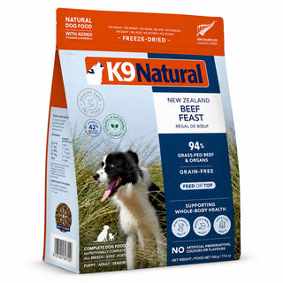 K9 Natural Beef Feast Freeze-Dried Dog Food