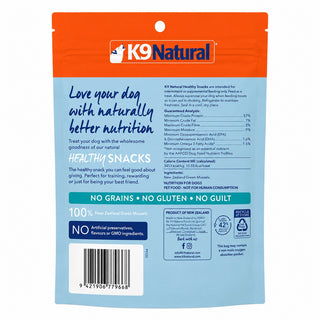 K9 Natural Green Mussels Healthy Snacks Dog Treats, 1.76 oz