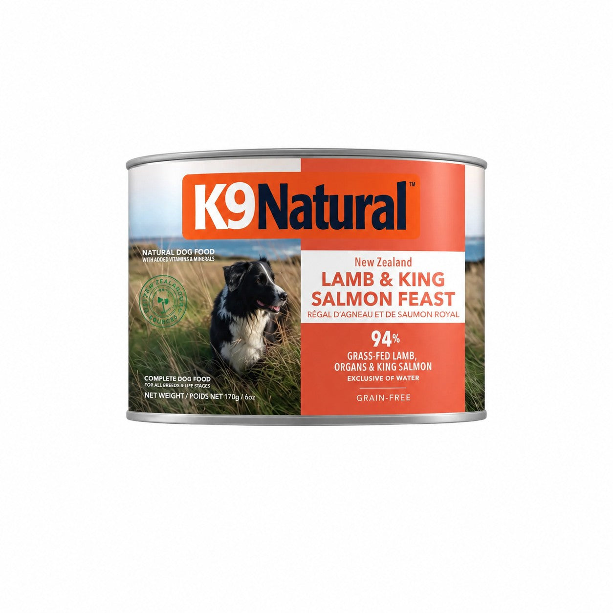 K9 Natural Lamb & King Salmon Feast Canned Dog Food