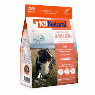 K9 Natural Lamb & King Salmon Feast Freeze-Dried Dog Food