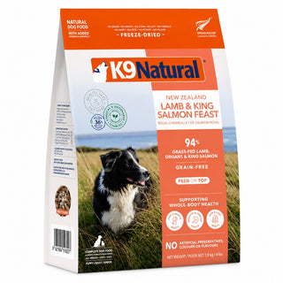 K9 Natural Lamb & King Salmon Feast Freeze-Dried Dog Food