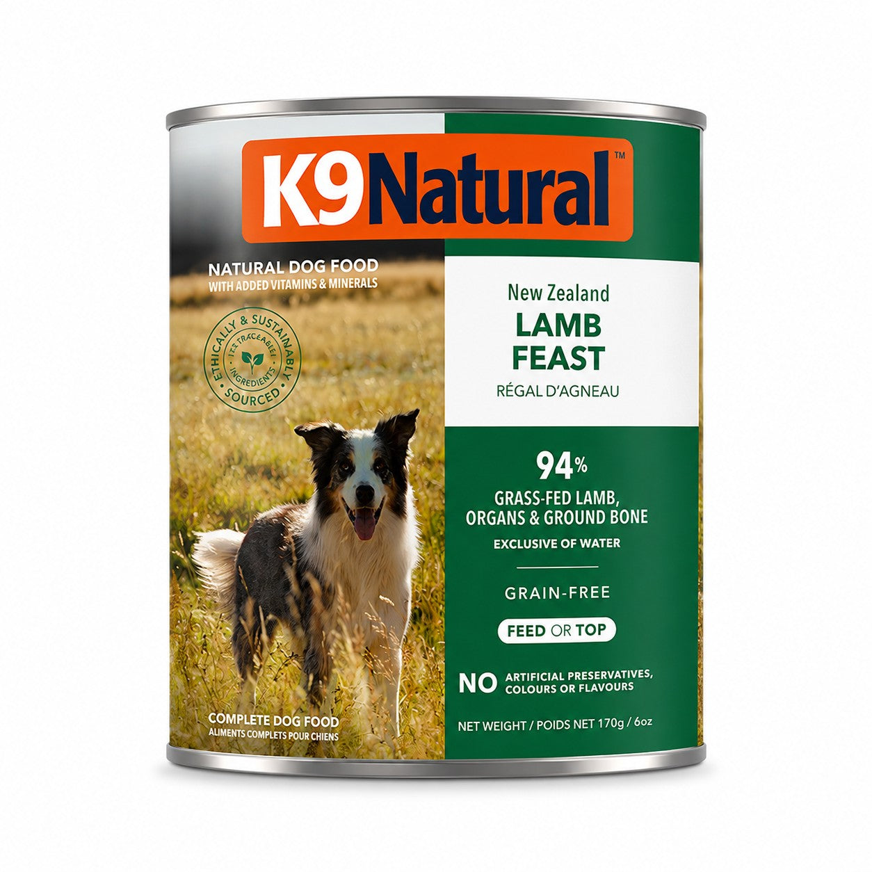 K9 Natural New Zealand Grass-Fed Lamb Feast