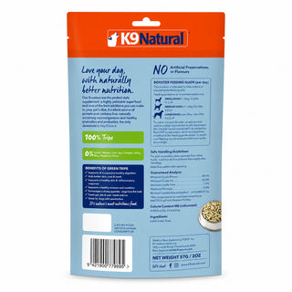 K9 Natural Lamb Green Tripe Freeze-Dried Booster for Dogs
