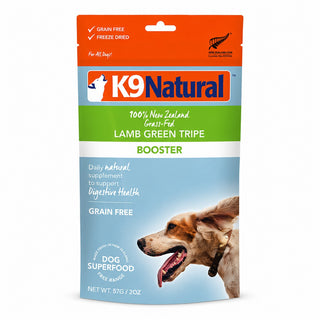 K9 Natural Lamb Green Tripe Freeze-Dried Booster for Dogs