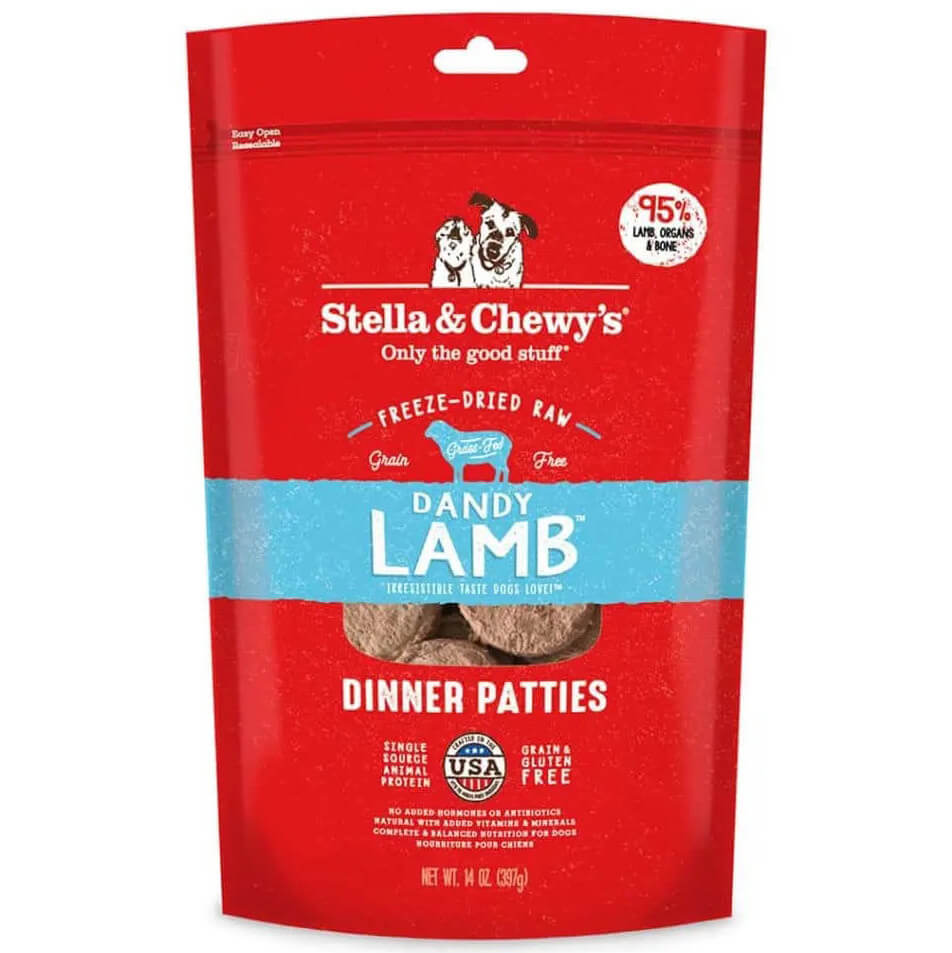 Stella & Chewy's Freeze-Dried Raw Patties Dandy Lamb