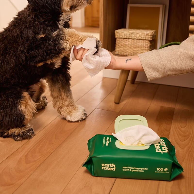 Earth Rated Unscented Grooming Wipes