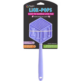 Spunky Pup Lick Pad Spatula Hexagon