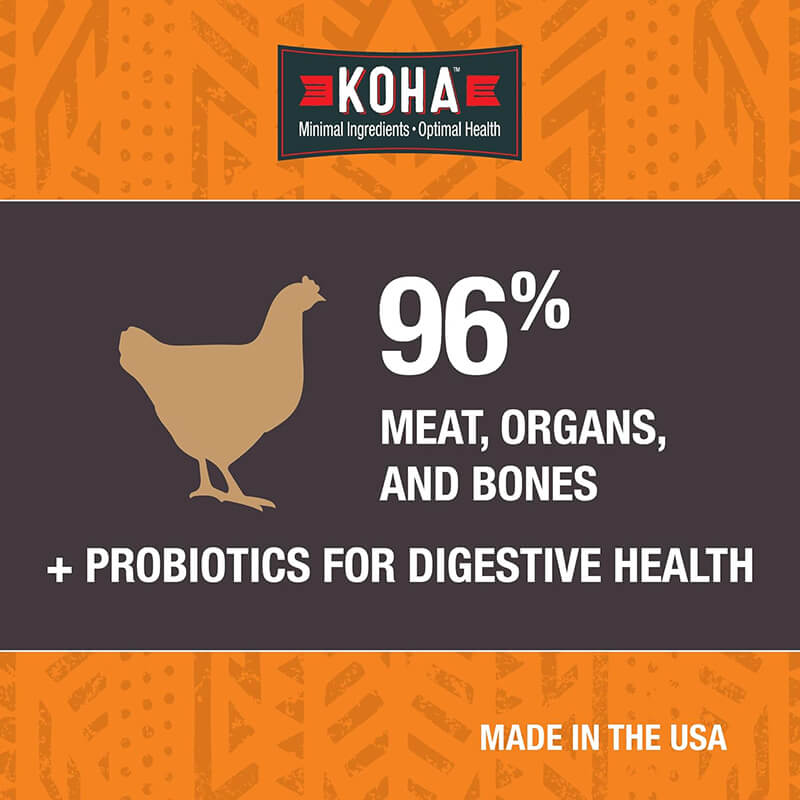 Koha Freeze-Dried Raw Chicken Topper