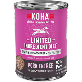 Koha Limited Ingredient Pork Entree