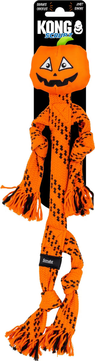 Kong Halloween Scrubz Jack-O-Lantern