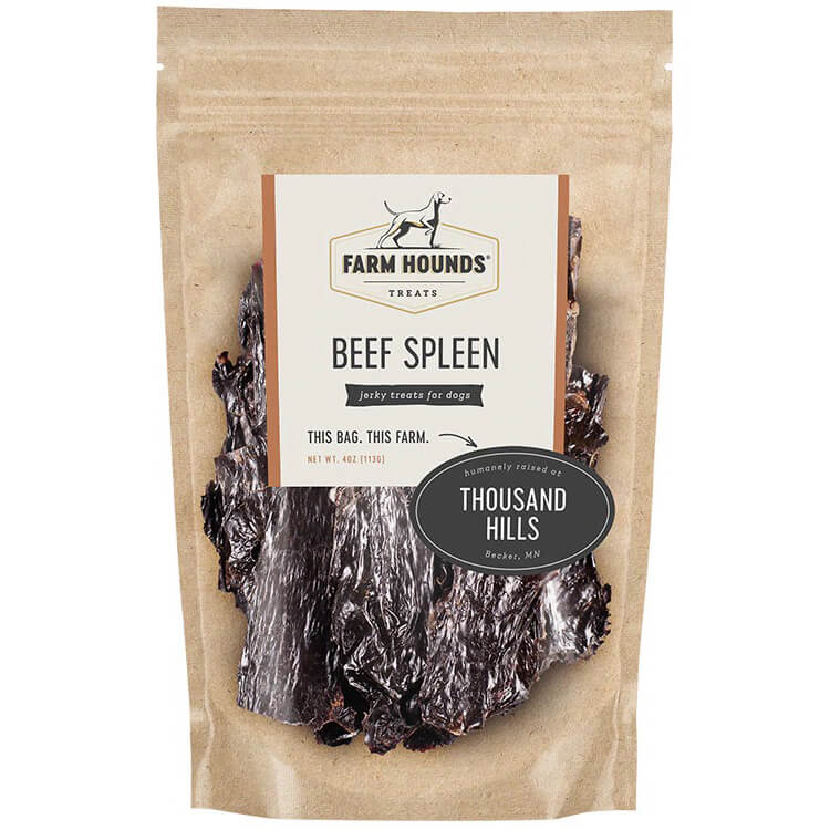Farm Hounds 100% Dehydrated Beef Spleen