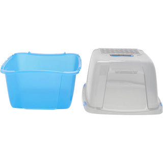Van Ness Translucent Enclosed Cat Litter Pan