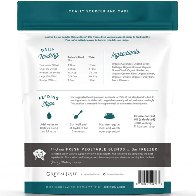 Green Juju Freeze-Dried Bailey's Blend