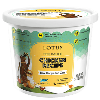 Lotus Frozen Raw Free-Range Chicken