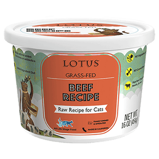 Lotus Frozen Raw Grass-Fed Beef