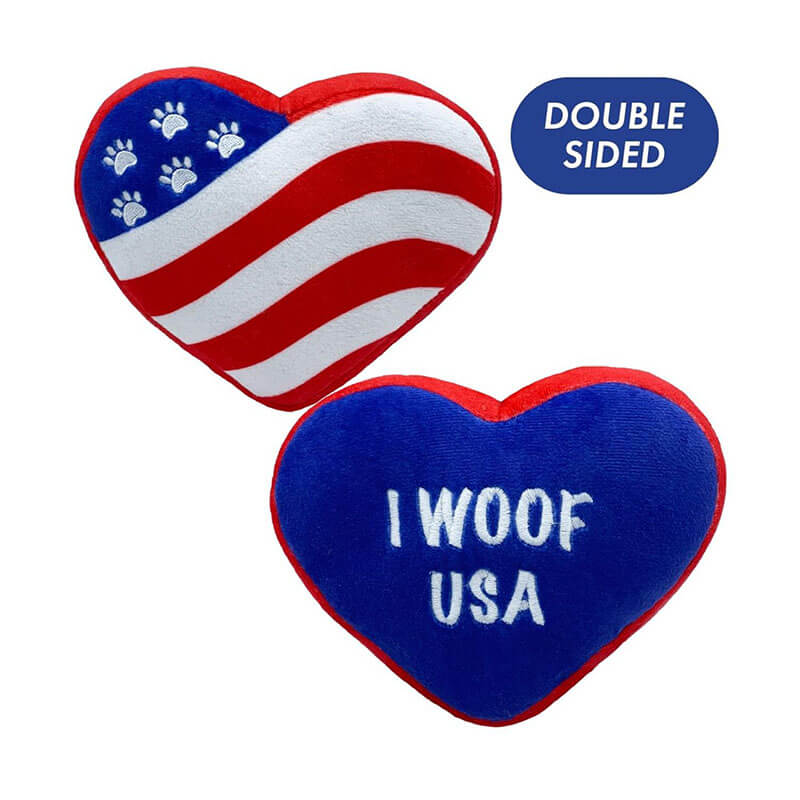 Lulubelles Power Plush Paws & Stripes Heart