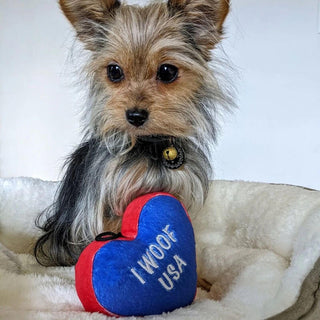 Lulubelles Power Plush Paws & Stripes Heart