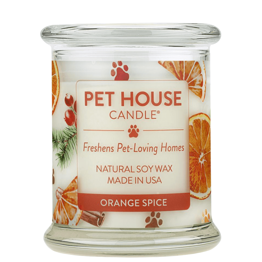 One Fur All Pet House Candle - Orange Spice