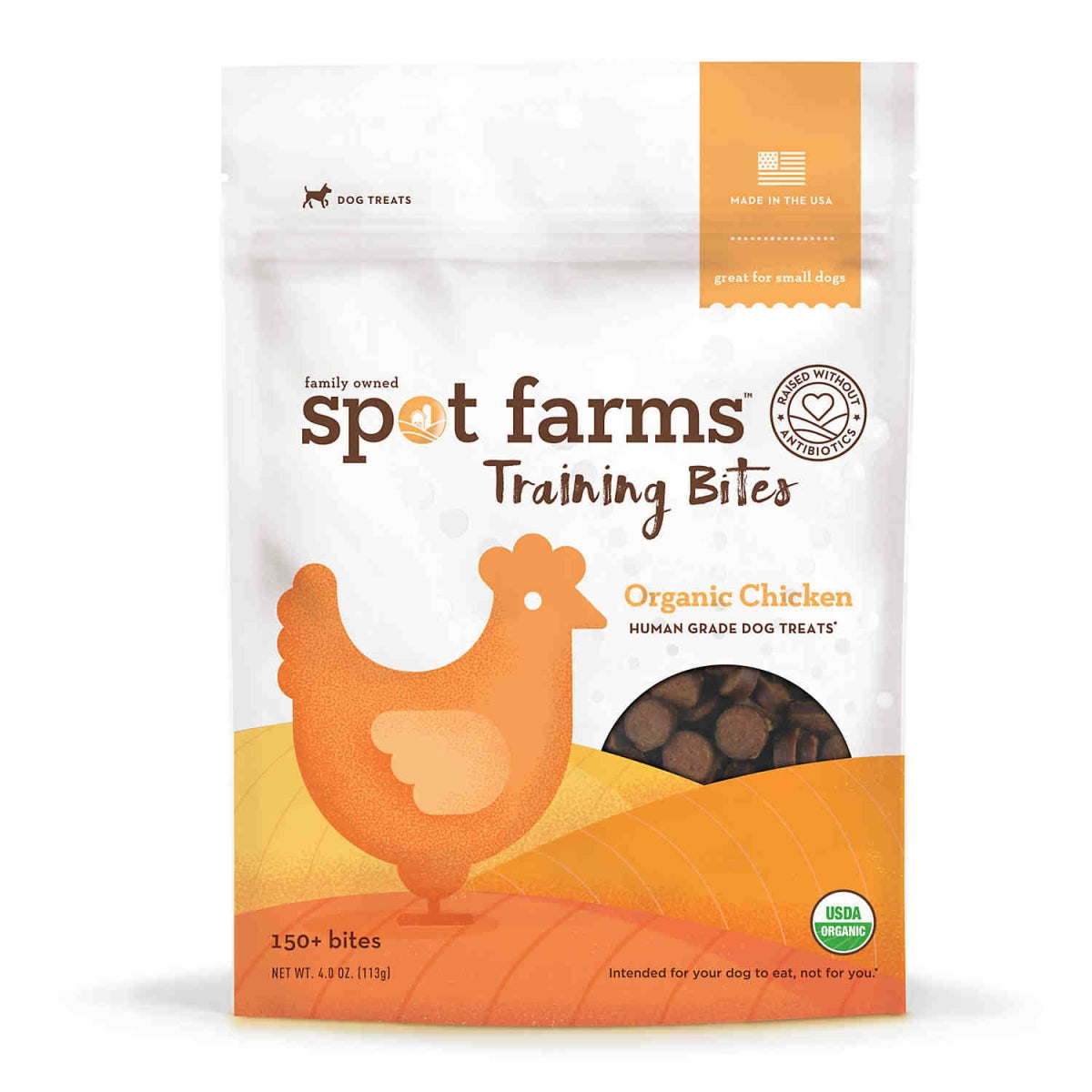 Spot Farms Organic Chicken Training Bites