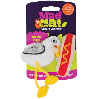 Mad Cat Hot Dog Thief Twin Pack Catnip & Silvervine
