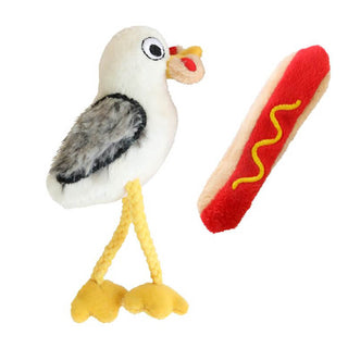 Mad Cat Hot Dog Thief Twin Pack Catnip & Silvervine