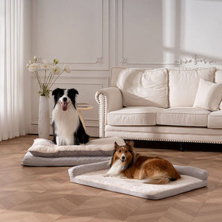 Territory Orthopedic Lounger Dog Bed Khaki