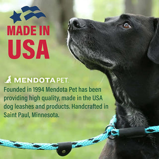 Mendota Rope Slip Lead Black Confetti