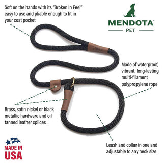 Mendota Rope Slip White