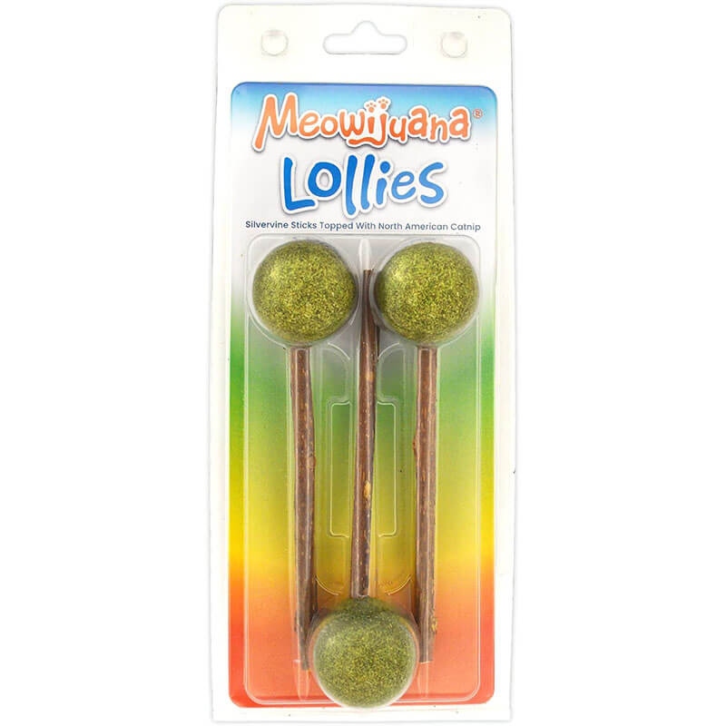 Meowijuana Catnip & Silvervine Lollies