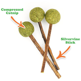 Meowijuana Catnip & Silvervine Lollies