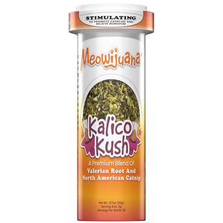 Meowijuana Kalico Kush Catnip & Valerian Root Blend