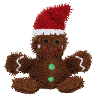 Mighty Holiday Microfiber Ball Gingerbread Man