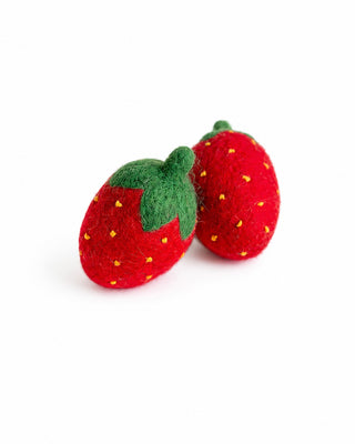MODERNBEAST Strawberry Wool Toy - Small 2pk