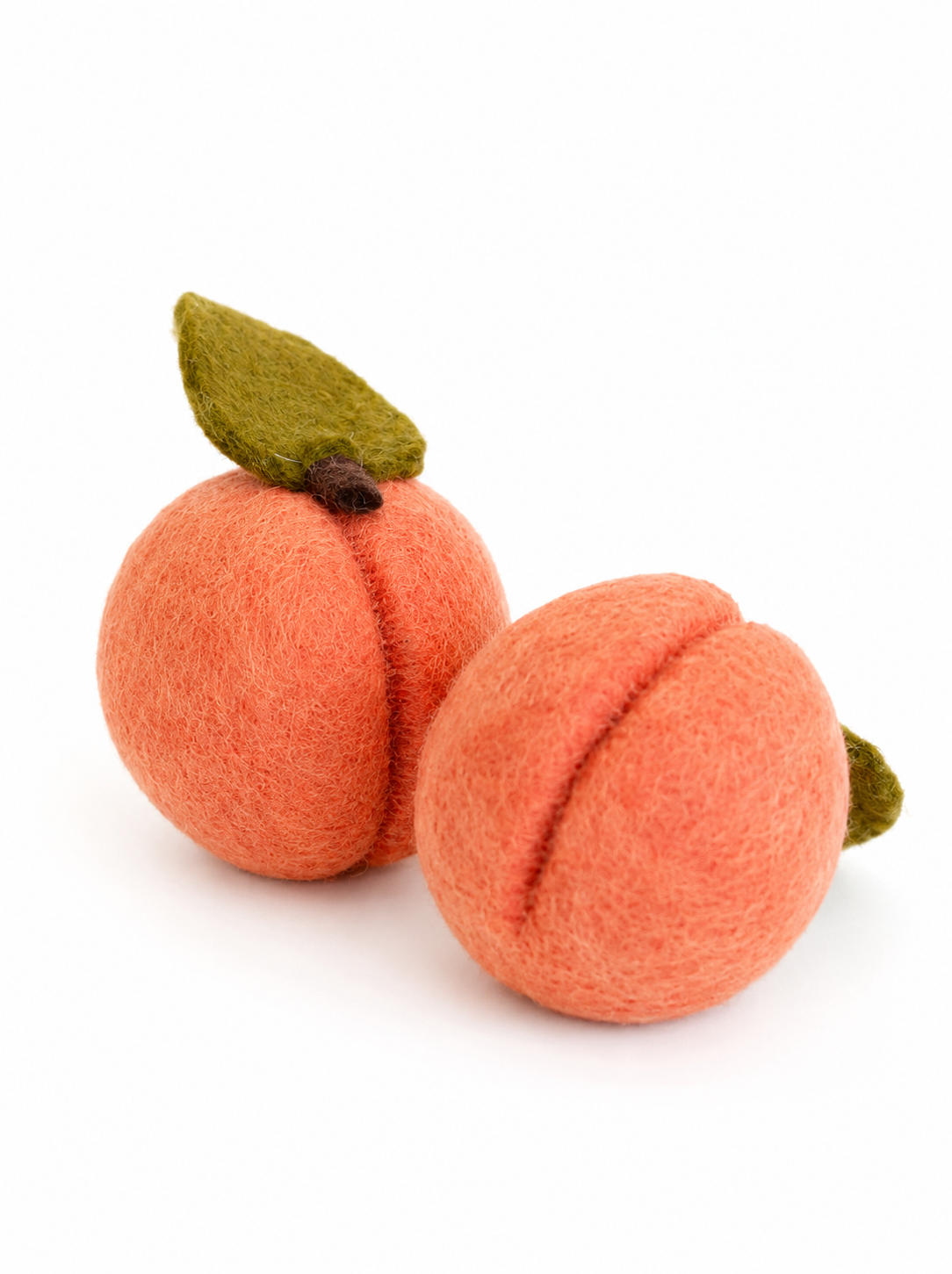 MODERNBEAST Peach Wool Toy - Small 2pk