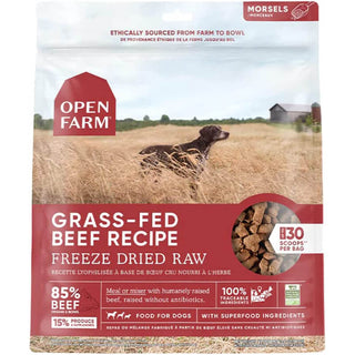 Open Farm Freeze Dried Raw Patties Grass-Fed Beef