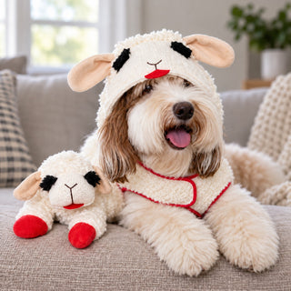 Mulitpet Lamb Chop Pet Costume