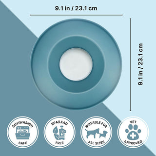 Trixie Slow Feeding Rocking Bowl