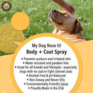 My Dog Nose It Sun Protection Coat and Body Spray