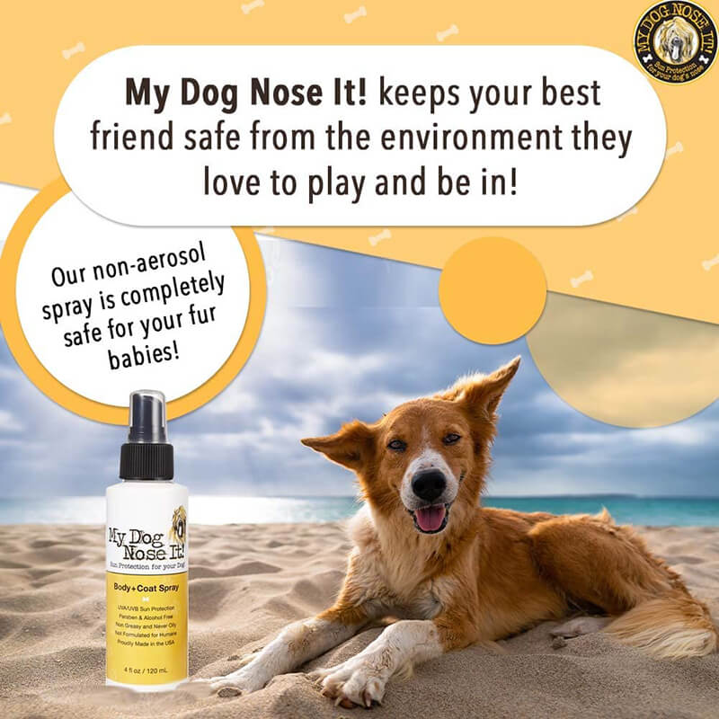 My Dog Nose It Sun Protection Coat and Body Spray